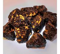 200g Flame Stones Fluorescent Stone Specimens Aquarium and Home Decorations