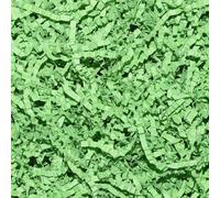 200g Green Shredded Tissue Paper: Crinkle Shredded Paper for Gift Boxes and Gift Basket, Raffia Packaging Filler, Hamper Filling for Valentine's Day Birthdays Wedding Easter Christmas Anniversaries