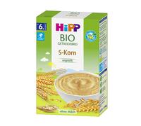 200g HiPP Bio Porridge 5 Grain Without Added Sugar Without Milk Ungesüßt From 6