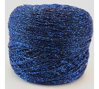 200g/Lot Yarn for Knitting & Crocheting DIY Yarns Crochet Metallic + Cotton Metallized Thread Hand Knitting(06 RoyalBlue)