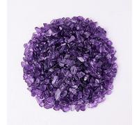 200g Natural Crushed Stone Optimized Coloring 7-9mm Purple Natural Stone Ornament demagnetizing Bead Flower Pot, Fish Tank Decorative Stone