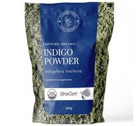 200g Organic Certified Indigo Powder 100% Pure Mendhi Hair Colour Triple Sifted Black Hair Dye
