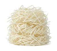 200g Paper Shred for Gift Boxes and Baskets, Raffia Paper Shred for Gift Basket Filler and Packaging Stuffing, Cut Paper Shred for Party Birthday Decorations (Beige)