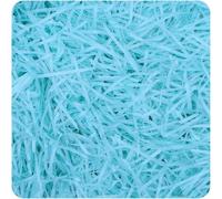 200g Shredded Tissue Paper for Gift Boxes Blue, 200 Grams Blue Soft Shredded Paper for Hampers Filling and Packaging Filler Shreds Stuffing Paper for Christmas Birthday Baby Shower Gift Decor