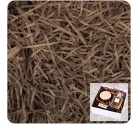 200g Shredded Tissue Paper for Gift Boxes Brown,200 Grams Brown Soft Shredded Paper for Hampers Filling and Packaging Filler Shreds Stuffing Paper for Christmas Birthday Baby Shower Gift Decor