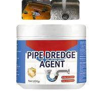 200g Sink and Drain Unblocker,Powerful Sink&Drain Cleaner,Pipe Dredge Deodorant,Powerful Pipe Dredging Agent,Drain Blockage Cleaner,Clog Cle/aner,Dr/ain Clog Remover,Dr/ain Unblocker Liquid Heavy Duty