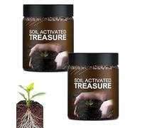 200g Soil Activated Treasure -You Will Be Amazed! Soil Amendments Plant Flower Fertilizer Activator, Organic Soil Improver, Improve Quality (2pcs)