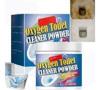 200G Toilet Cleaner Foaming Powder,Powder with Foam Toilet Cleaner,Toilet Active Ox/ygen P/owder Agent,Toi/let Cle/aner Oxyg/en Po/wder Remove,To/ilet Cl/eaner Pow/der with Handle