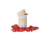 200g White Cardboard Tube of Walkers Dark Chocolate Toffee