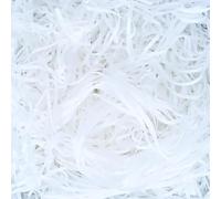 200g White Shredded Tissue Paper for Gift Boxes Decoration, Empty Gift Box Filling Paper, Filler Paper for Valentine's Day, Christmas, Birthday Gift Decorations, DIY Gift Packaging