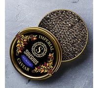 200g White Sturgeon Imperial Caviar | Acipenser trasmontanus | Fish Caviar | Malossol Caviar | Чёрная икра | Brand - Siberius Caviar | Free Express refrigerated delivery