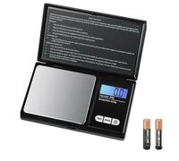 200g X 0.01g Digital Pocket Scale, with Backlit LCD Display, Small Mini Digital Pocket Gram Scale for Kitchen Jewelry Herb (Digital Pocket Scale-Ordinary)