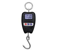 200kg/440lb Crane Scale Digital Industrial Hanging Scale, Heavy Duty Hanging Hook Scales Stainless Steel Weighing Indoor&Outdoor(Nero)