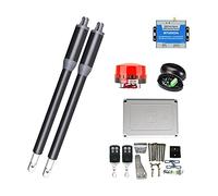 200KG Automatic Swing Gate Opener Drive with WiFi Remote Control Keypad Electric Lock Swing Door Operator Motor Access Control(Kit 6)