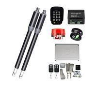 200KG Automatic Swing Gate Opener Drive with WiFi Remote Control Keypad Electric Lock Swing Door Operator Motor Access Control(Kit 5)