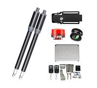 200KG Automatic Swing Gate Opener Drive with WiFi Remote Control Keypad Electric Lock Swing Door Operator Motor Access Control(Kit 7)
