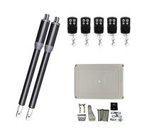 200KG Electric Swing Gate Opener Arms Drive with Multi Remote Control Optional Home Garage Swing Door Operator Motor Actuator(5 Remote)