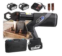 200KN Electric Nut Splitter, Rechargeable Hydraulic Heavy Duty Cutting Removal Tool, Battery Screw Extractor Driver, Opener, LED Digital Display
