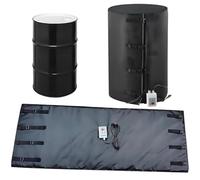 200L/1000L Quickly Heat IBC Barrel Heater, Insulated Drum Heating Blanket, Adjustable Temp 0~120℃/0~150℃(Black,200L150°)