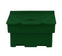 200L Green Grit Salt Bin Stackable Heavy Duty Containers 102x72x52CM
