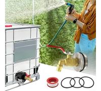 200L IBC Container Brass Valve, IBC Tank Fittings With Leak-Proof Dispensing And Components For Quick Assembly