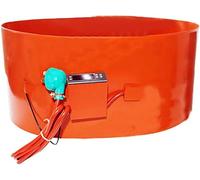 200L Metal Oil Drum Heater With Adjustable Thermostat | Heavy-Duty Flexible Silicone Rubber Barrel Heating Belt, For Liquefied Tanks(1740x250mm 2000w,Knob)