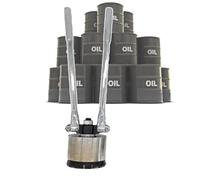200L Oil Drum Pressure Cap Sealing Tool, 35mm & 70mm Crimper Sealer for 53 Gallon Oil Barrels, Manual Barrel Sealing Machine, Durable Oil Drum Closure