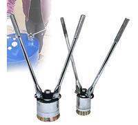 200L Oil Drum Pressure Cap Sealing Tool, 35mm & 70mm Crimper Sealer for 53 Gallon Oil Barrels, Manual Liquid Packaging Equipment, Essential for Packaging Industries, Complete Set