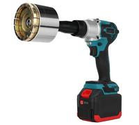 200L Rechargeable Oil Drum Sealing Tool, 35mm/70mm Crimper Sealer for 53 Gallon Barrels, Manual Oil Barrel Cap Closure Machine, Durable Pressure Cap Crimping Tool