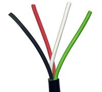 200M (660 Ft) - Outdoor Rated 4 Core Speaker Cable 1.5mm Oxygen Free Copper (Ofc) 100V Wire