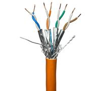200m CAT7a S/FTP LSZH Cable Low Smoke Shielded Pure Copper 23 AWG Data
