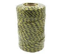 200m Electric Security Rope Stainless Steel Weatherproof Polyethylene Livestock Fencing Warning Tape Electric Fence