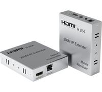 200M HDMI KVM IP Extender, over UTP/STP CAT5e CAT6 RJ45 Ethernet LAN Network Cable HDMI extender matrix for PS3 PS4 PS5 PC To Several TV TCP IP Protocol (TX+RX)