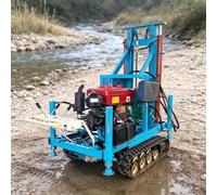 200m Hydraulic Water Well Drilling Rig with Crawler Track | Project-Based Configuration Support for Drilling Depth, Ground Conditions and Site Requirements