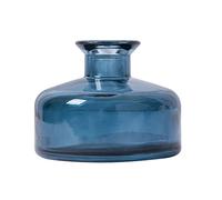 200ml/6.6oz Refillable Empty Glass Diffuser Bottle Diffuser Jar Aromatherapy Container Essential Oils Fragrance Accessories for DIY Replacement Sticks (Blue)