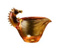 200ml/7oz ancient glazed war horse fair mug household exquisite personality even tea ware-claw Huang Feidian