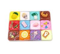 200Ml 9-Color Mixed Fruit Cotton Slime Diy Slime Soft Cloud Slime Ice Cream Brushed Slime Children'S Clay Children'S Slime Toy Slime Kit Children'S Unzipping Toys Educational Toys
