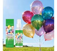200ML Balloon Shine Spray, Instant High-Gloss Sparkle Spray for Latex Balloons, Long Lasting No-Wipe Decoration for Birthday Wedding Party Events, Dazzling Balloon Decor Shine Spray (2PCS)