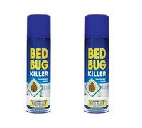 200ml Bed Bug & Flea Killer Spray Pack of 2 - Powerful Home Treatment for Mattresses, Carpets, Sofas & Bedding