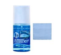 200ml Bottle with 1 Microfiber Cloth screen cleaners are made from detergents, which help to maintain, clean, and protect glass and many other surfaces. This kit is also ideal for use as