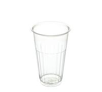 200ml Clear Plastic Knickerbocker Glory Cups - Ice Cream Sundae & Dessert Cups, Packed in Sleeves 50 (with Optional Lid/Base) - Quantity 1,000.