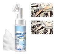 200ml Dry Spot Remover for Clothes,Multi-Purpose Dry Foam Cleaner,Wash-Free Foam Cleaner with Brush,Stain Remover for Clothes,Sofa,Mattress,Carpet,Wash-Free Cleaning Spray