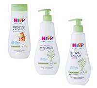 200ml HiPP Set Shampoo & Conditioner, Care Balm And Wash Gel Baby Soft Sensitive