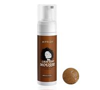 200ml Lace Tint Melting Hair Mousse, 6.8 fl.oz Mocha Medium Brown Foam Spray for Front Wig Toupees Hair pieces, Natural Finishing Edge Control Color, Women Cosplay Beginner Wigs Tool Set