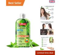 Nettle Shampoo for Oily Hair - 200Ml Natural Balancing Shampoo for Greasy Hair a