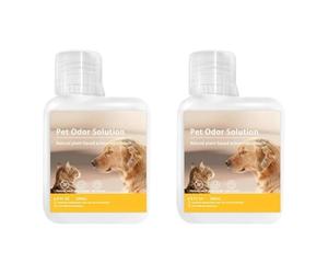200ml Pet Odor Solution, Vacuum Cleaning Liquid, Compatible With Dreame X40 Ultra /X50 /H12 Pro, Compatibel With MOVA V50 Ultra /Z60 Ultra(2PCS)