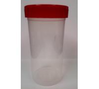 200ML PLASTIC CAP ECONOMY SAMPLE CONTAINER, POLYPROPYLENE PACK OF 10
