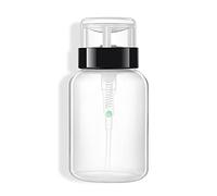 200ml Push Down Dispenser Polish Remover Empty Bottle Dispensers Liquid Bottles Container