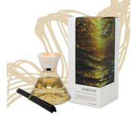 200Ml Reed Diffuser Stardust Luxury Aroma Sandalwood & White Tea Air Freshener