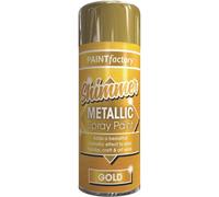 200ml Shimmering Metallic Gold Spray Paint Auto Matt Gloss Wood Metal